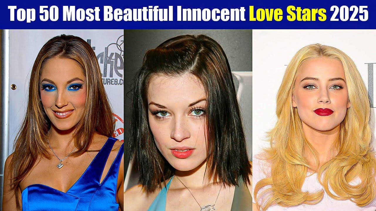 Top 50 Most Beautiful Innocent Looking Love Stars 2025 ★ Most Popular American Love Stars #11