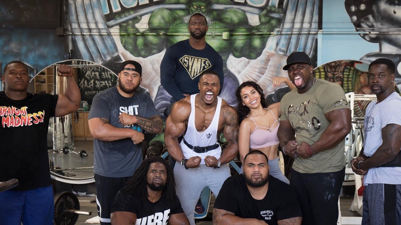SIMEON PANDA, BIG ROB, BIG HURK & MASSIVE MANIACS | BIG BACK WORKOUT