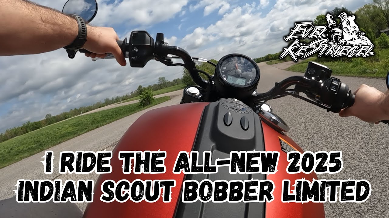 I Ride the 2025 Indian Motorcycle Scout Bobber Limited!