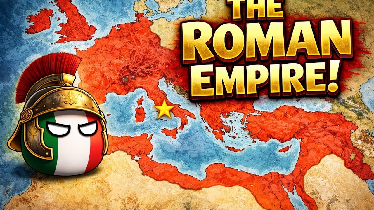 We try to make the Roman Empire (Countryballs 1930)