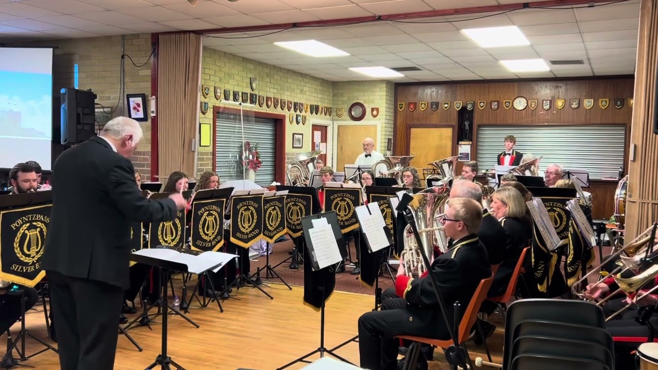 Poyntzpass Silver Band Land of my Fathers 2024 Concert