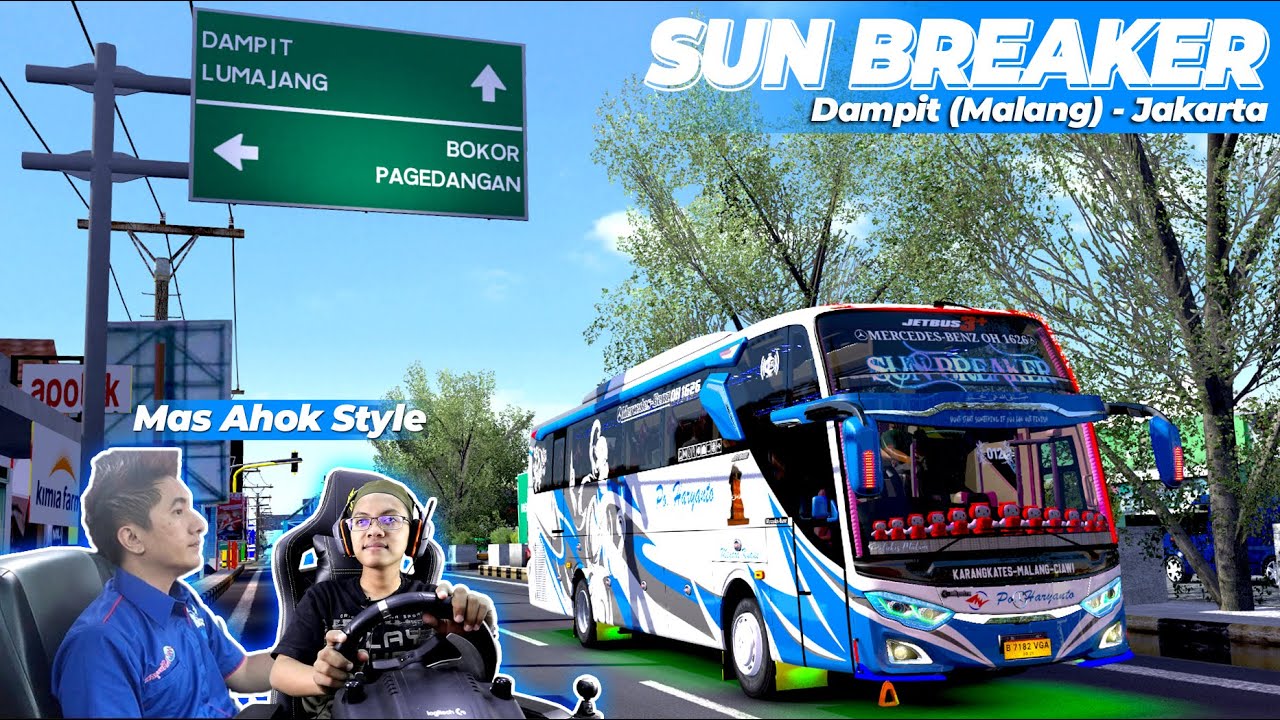 Haryanto Sun Breaker 012 blusukan sampai Dampit bahkan Nyasar sampai Kuburan 😱