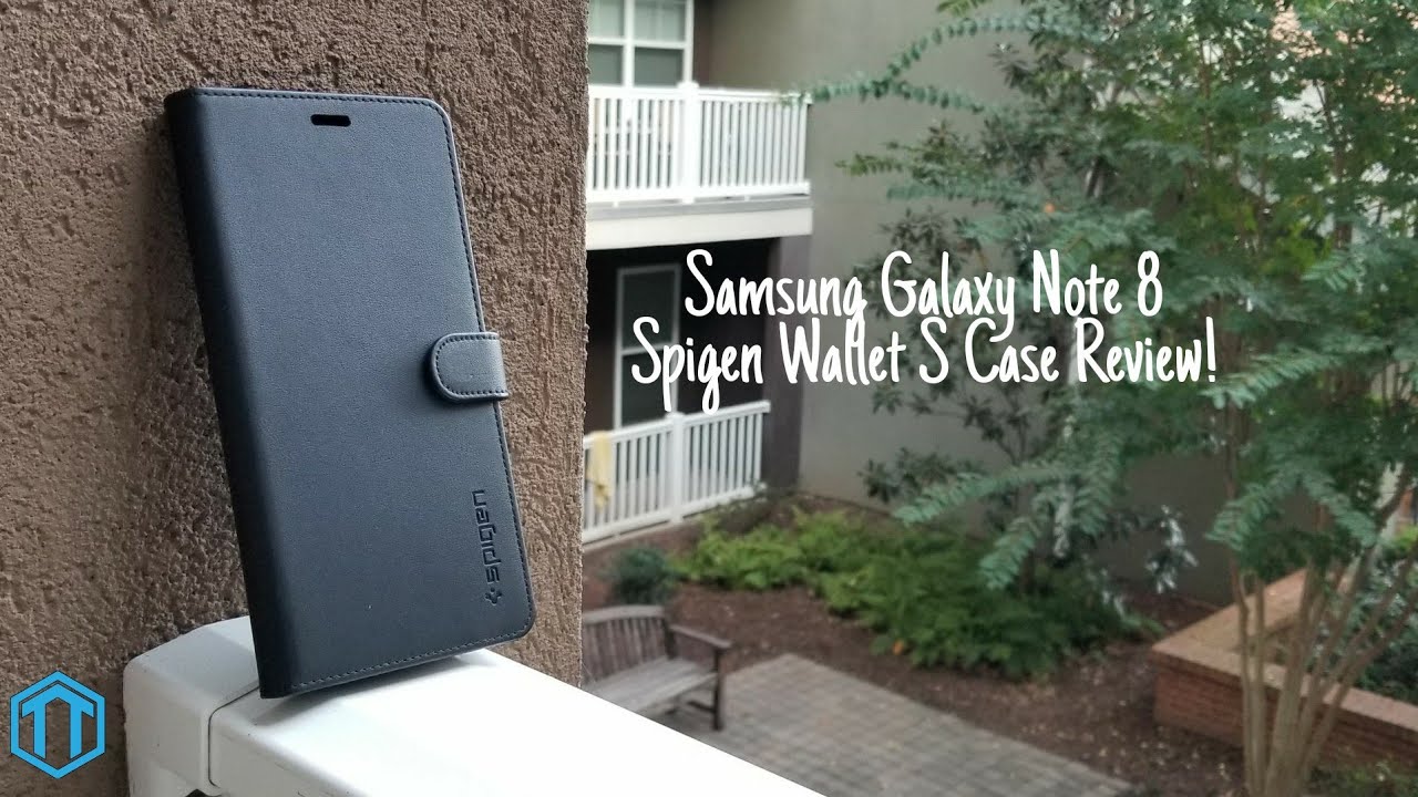 Samsung Galaxy Note 8 Spigen Wallet S Case Review!