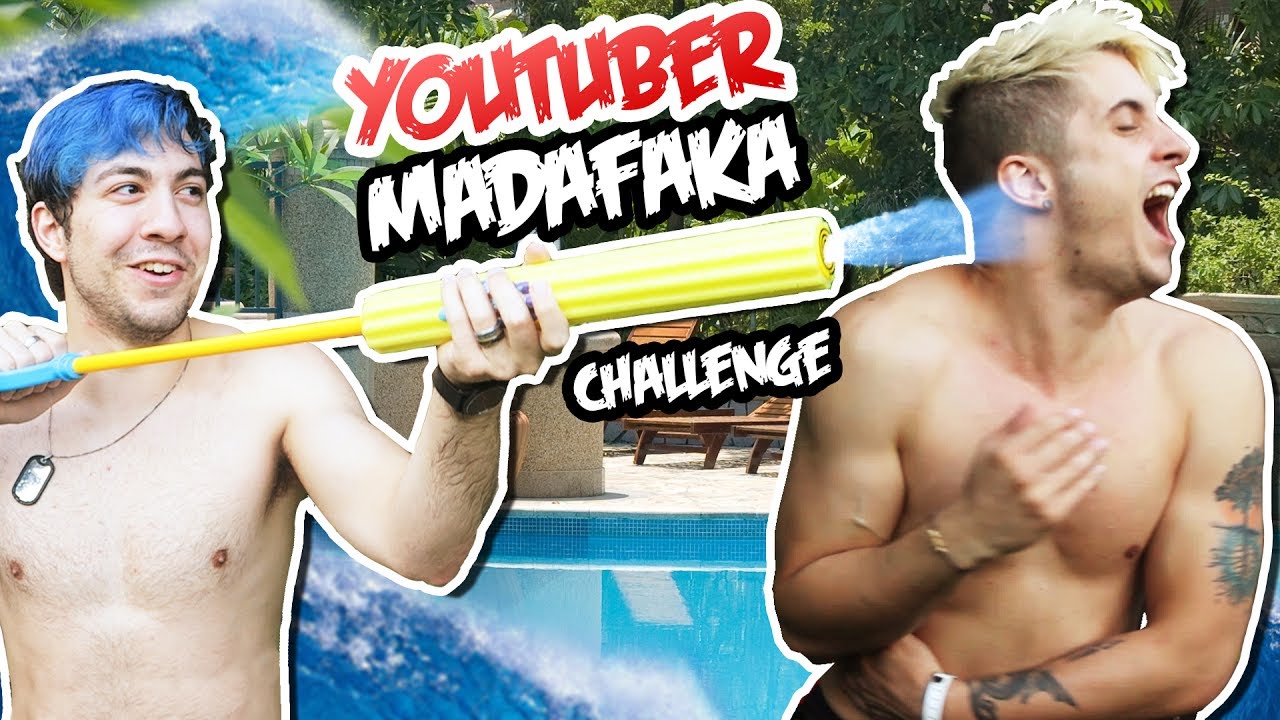 YOUTUBER MADAFAKA CHALLENGE con CASTIGOS DE AGUA HELADA