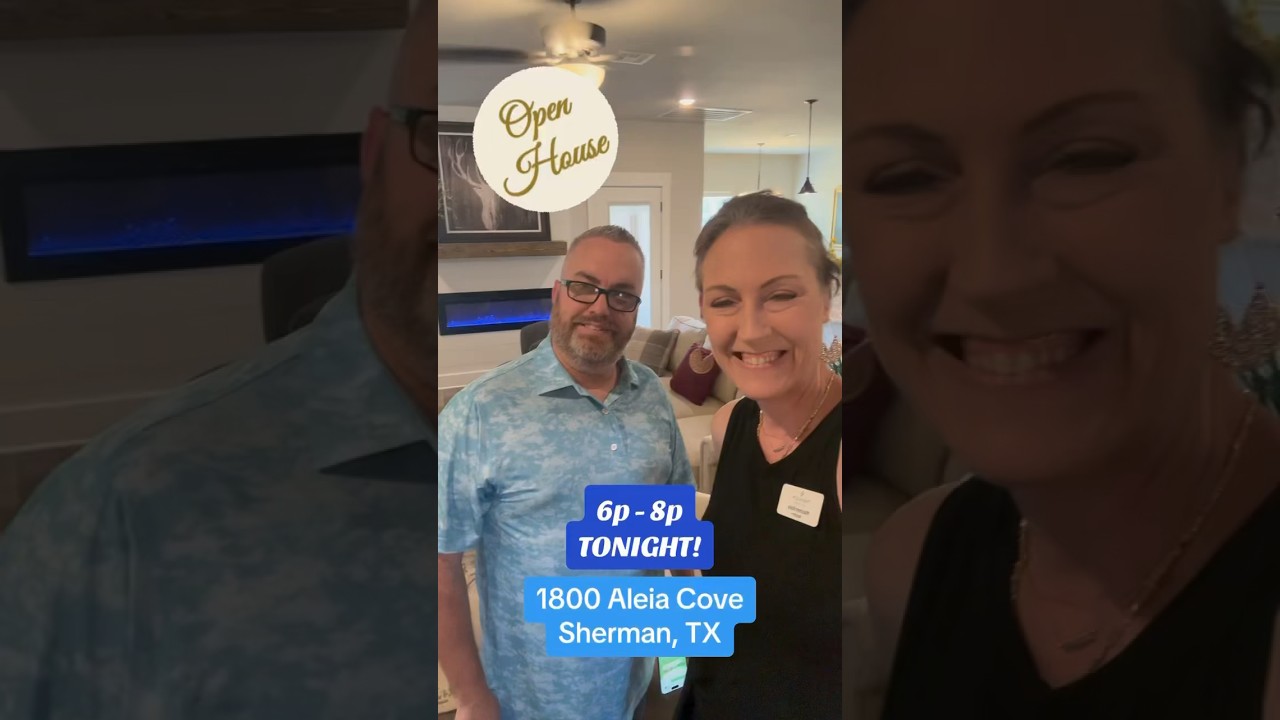 Wanna see an AMAZING build near the new Sherman High School? We'll be here from 6p-8p!