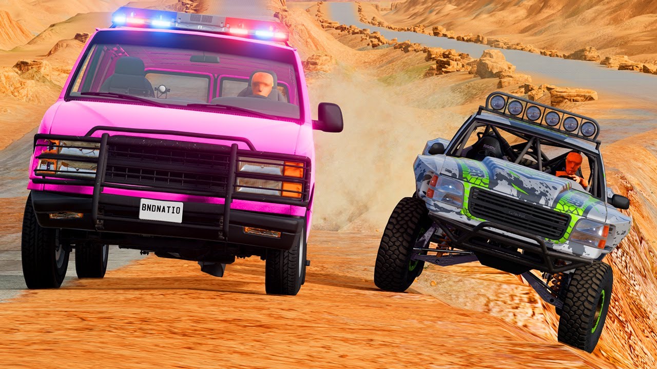 CARS vs. ROAD RAGE: BeamNG's MOST BRUTAL Desert Fights!