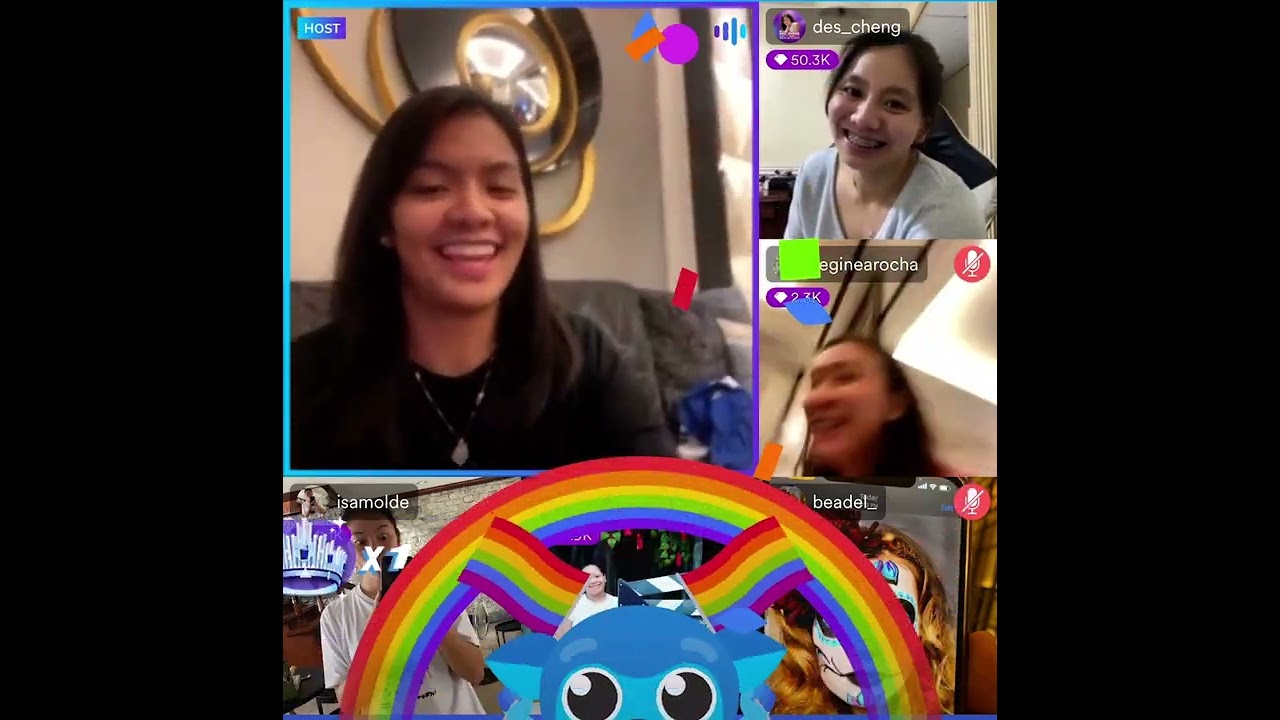 Part2 6/13/2022 Caitlin Viray Kumu Live with DeLeWong Bea De Leon, Deanna Wong and Regine Arocha💜