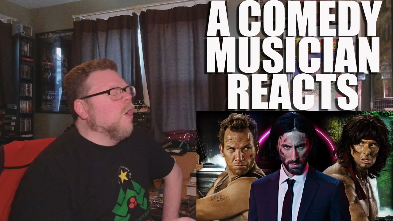 A Comedy Musician Reacts | John Wick vs John Rambo vs John McClane. Epic Rap Battles of History