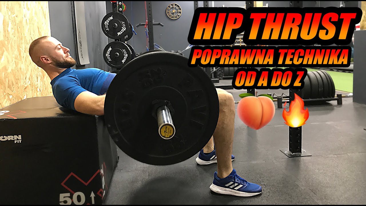 HIP THRUST - prawdopodobnie NAJLEPSZE ćwiczenie na pośladki/ POPRAWNA TECHNIKA!