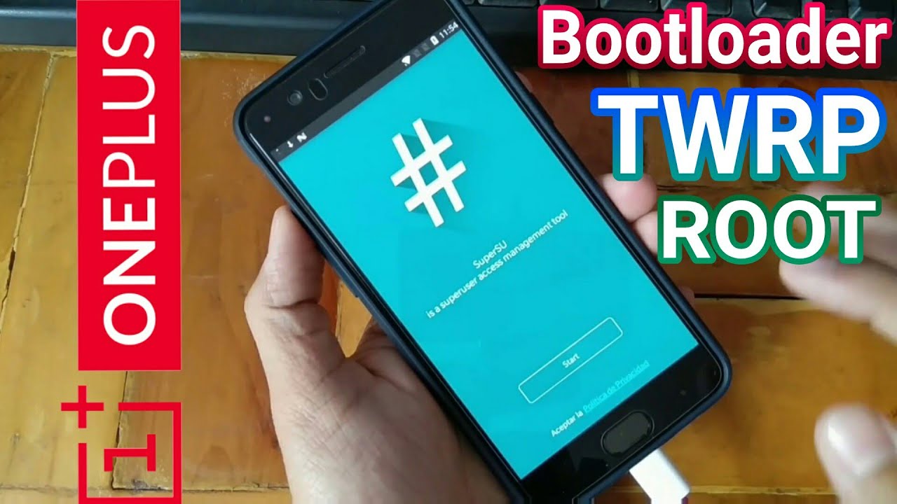 Unlock-Desbloquea Bootloader, TWRP y Root / Oneplus 5