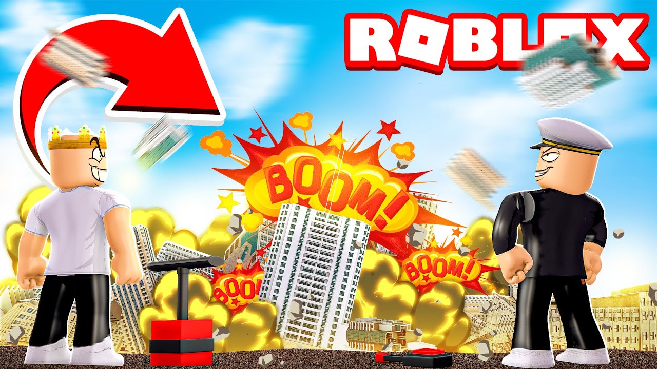 DESTROYING the CITY of BROOKHAVEN in ROBLOX