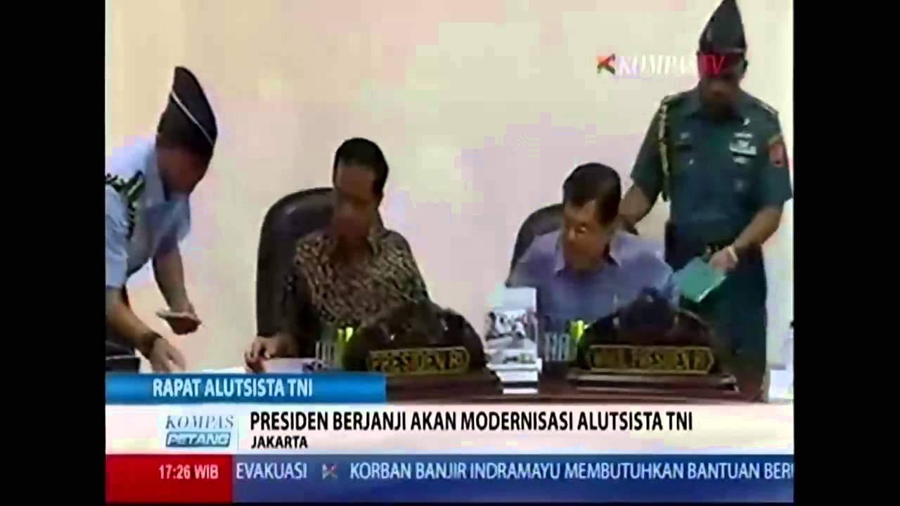 Kompas Petang - Rapat Alutsita TNI