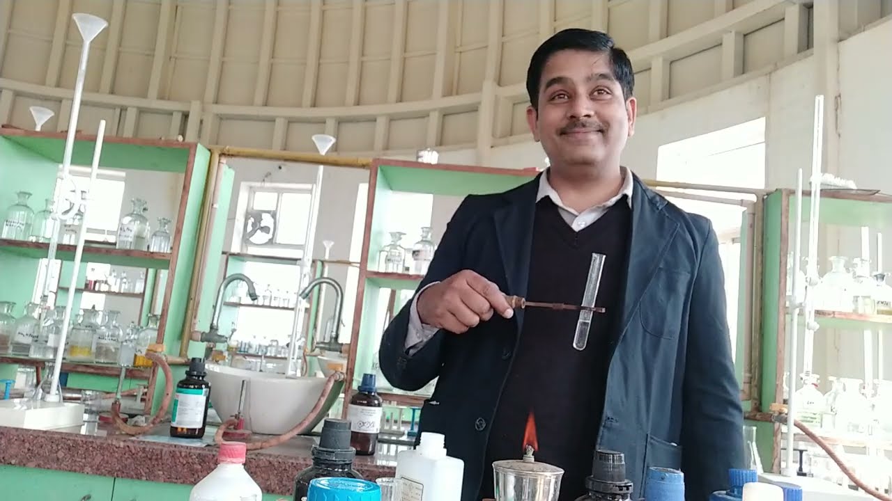 ||Test of Carboxylic Acid||Functional Group Test || Chemistry Practical||