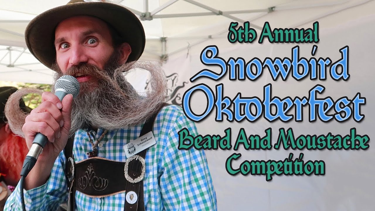 5th Annual Snowbird Oktoberfest Beard And Moustache Competition