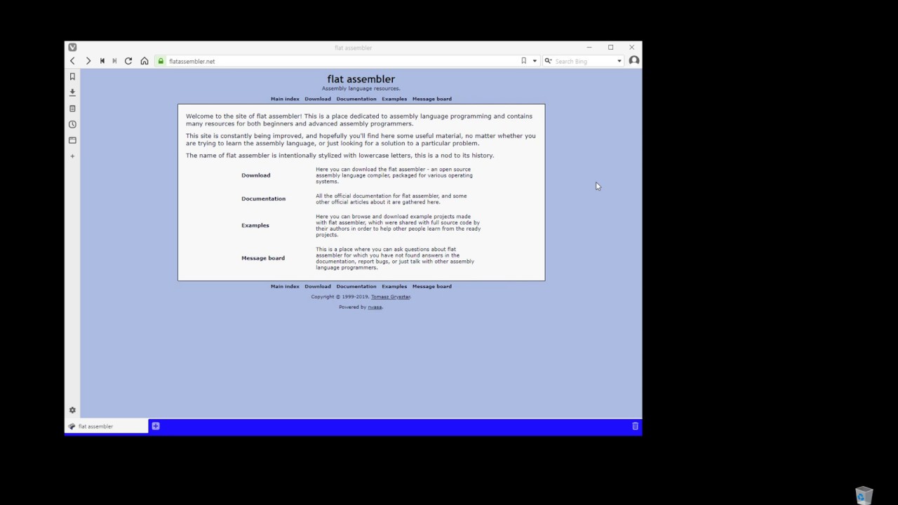 How to download and set up flat assembler (fasm)