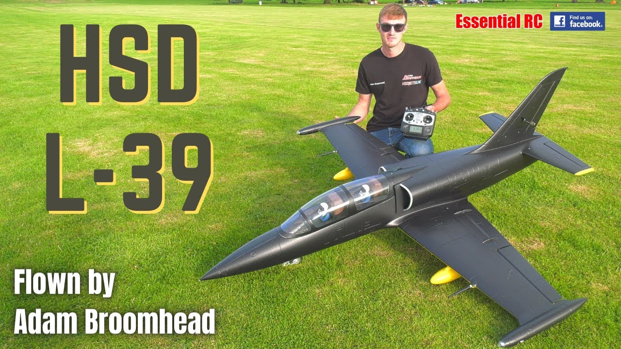 HSD L-39 12S PNP EDF JET ! Piloted by Adam Broomhead | Weston Park International Model Show 2021