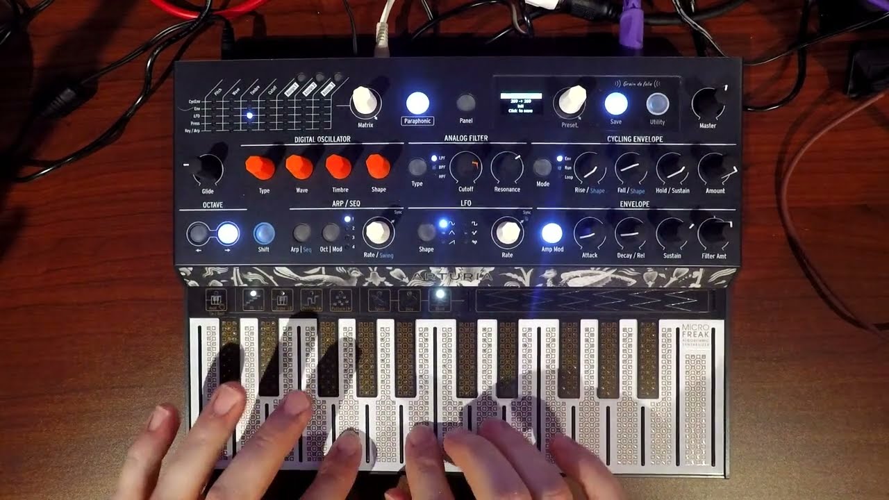 Van Halen - Jump  - Microfreak synth patch tutorial