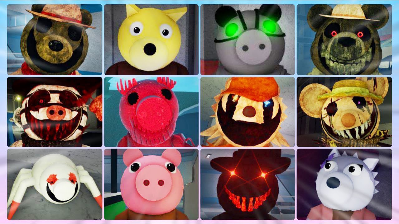 PIGGY: HORROR CHAPTERS ROLEPLAY MODE ALL FREE MORPHS JUMPSCARES!!!