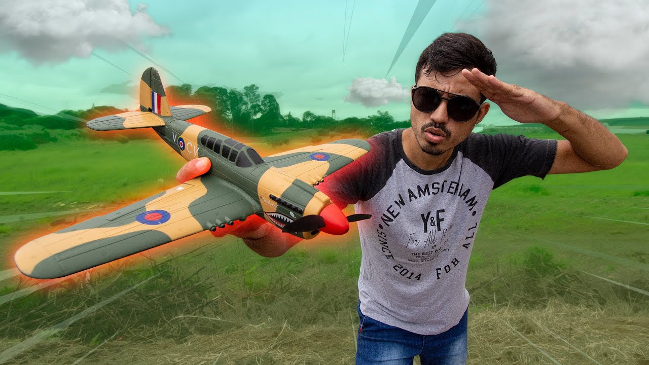 APRENDA como Pilotar Avião de Controle Remoto XK A220 P40