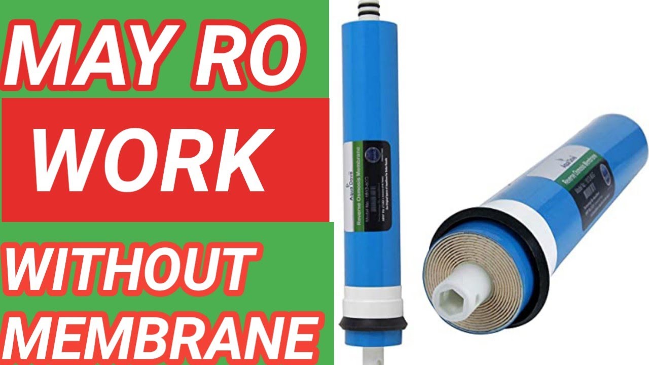MAY RAW WATER  TDS REDUCED   WITHOUT RO MEMBRANE.FUNCTION OF ALL FILTERS, UV UF ALKALINE.