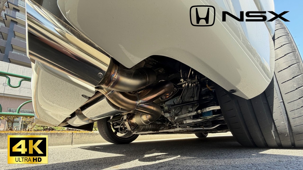 1995 HONDA NSX typeT Pure Exhaust Note (KSP Exhaust system)