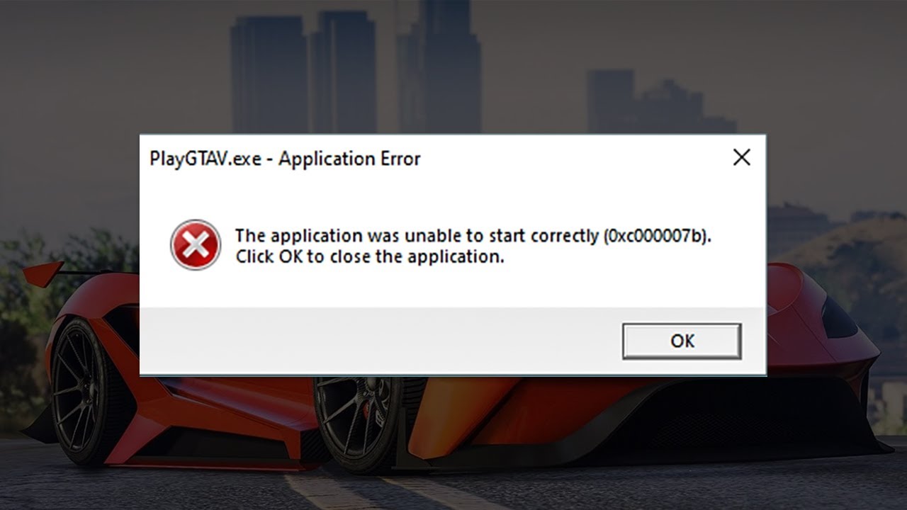 How to Fix GTA 5 0xc000007b Error...