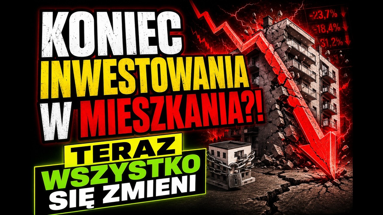 Dlaczego w 2026 może przestać opłacać się inwestować w mieszkania?