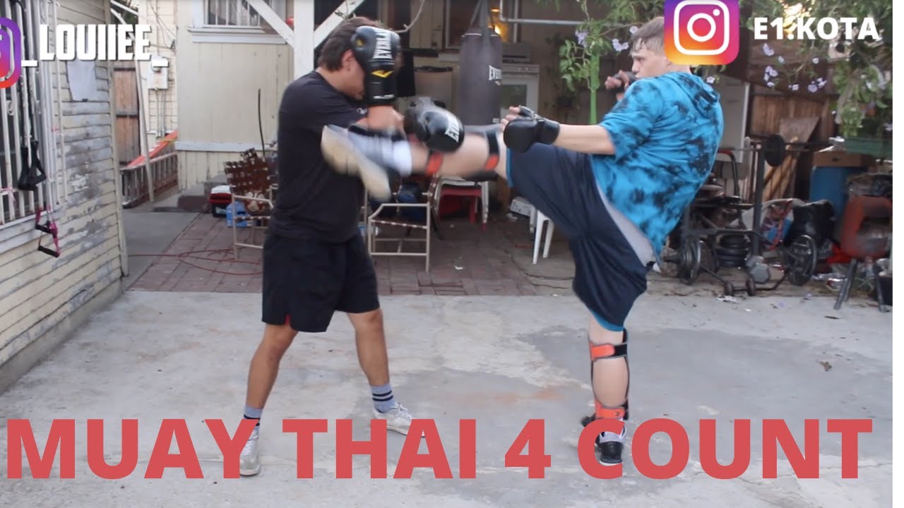 Muay Thai Basic Drills (4 COUNT)