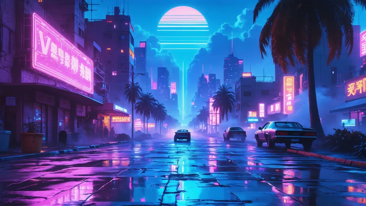 Endless Highways 🚗 | 1 Hour of 80s Synthwave Music