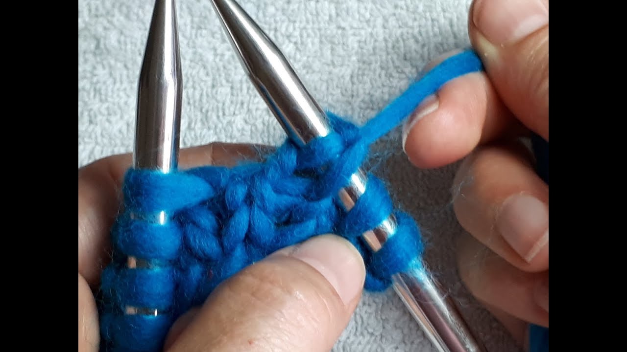 Ferri Accorciati con metodo Tedesco   German Short Rows