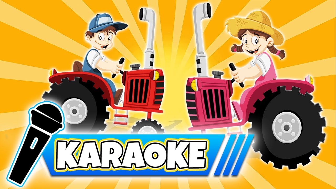 KARAOKE 🎤 JADĘ TRAKTOREM | Urwisowo - piosenki dla dzieci ⭐⭐⭐⭐⭐
