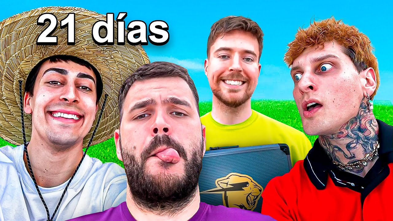 21 Días Para Conocer a MrBeast - Mejores Momentos