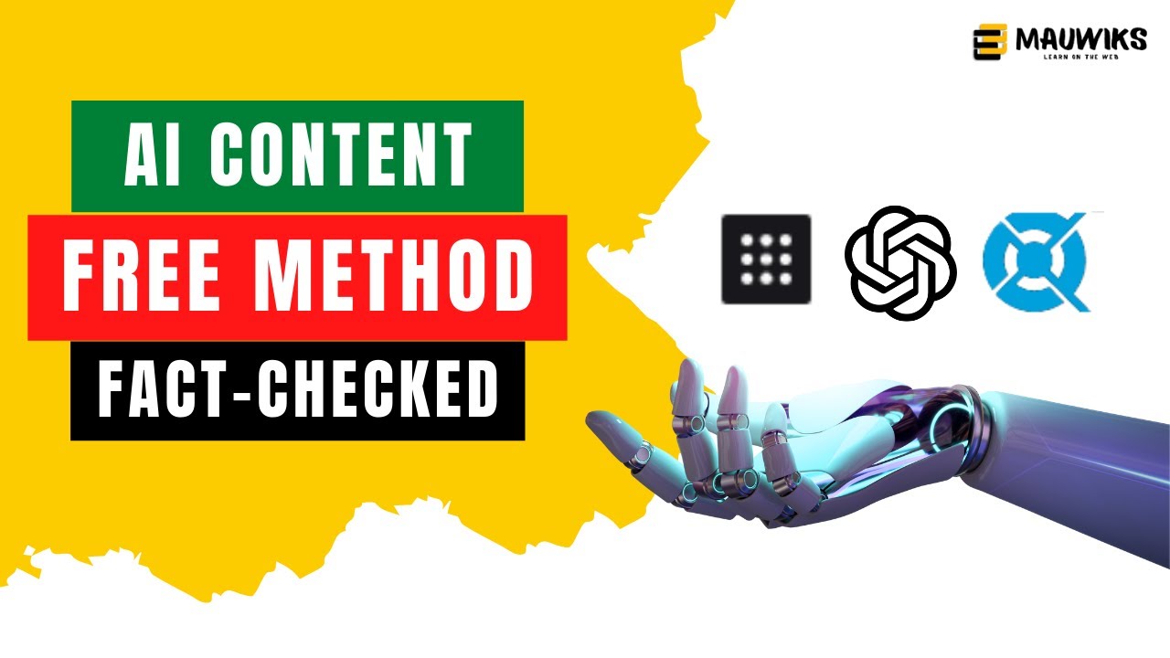 Write Fact Checked SEO Content Using AI for FREE | My AI Blogging Workflow In 2023