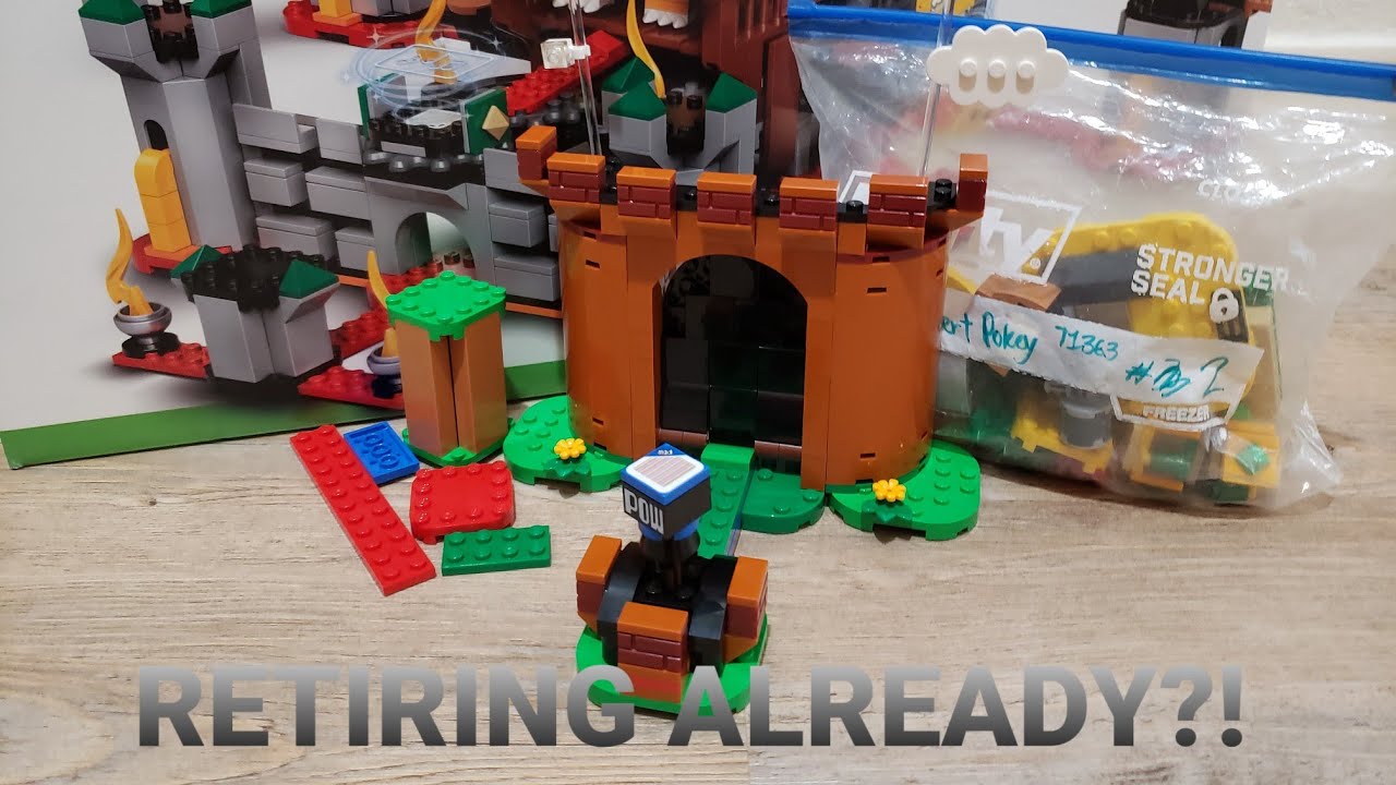 LEGO Mario BAD NEWS!!! Retired sets...Some of these are SHOCKING!