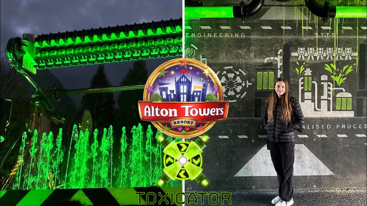 Alton Towers TOXICATOR OPENING DAY VLOG March 2025