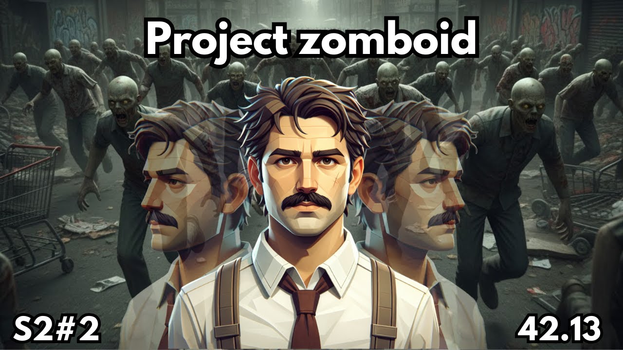 Project Zomboid Największa ilość zombie! - Pierwsi Bandyci!!!