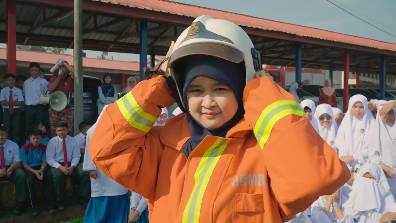 Program Fire Drill SMK Bukit Sawa Bersama Jabatan Bomba dan Penyelamat Wakaf Tapai 2026