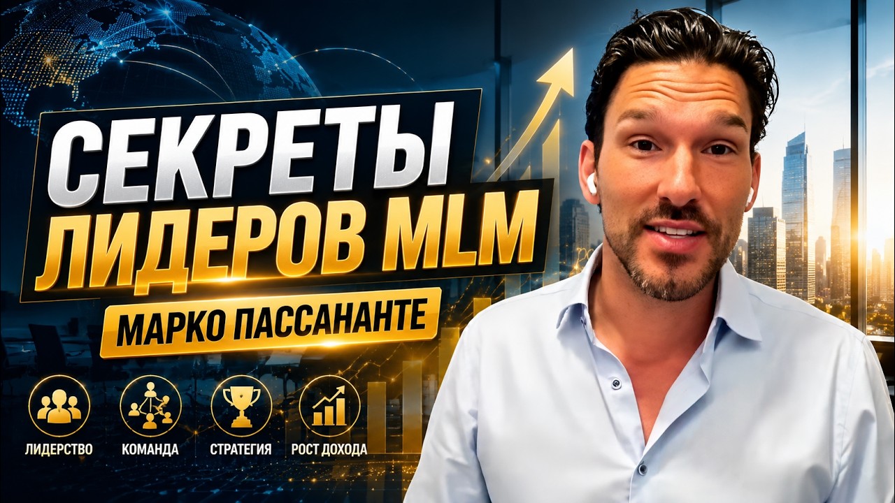Обучение МЛМ с Марко Пассананте: Рост и Развитие