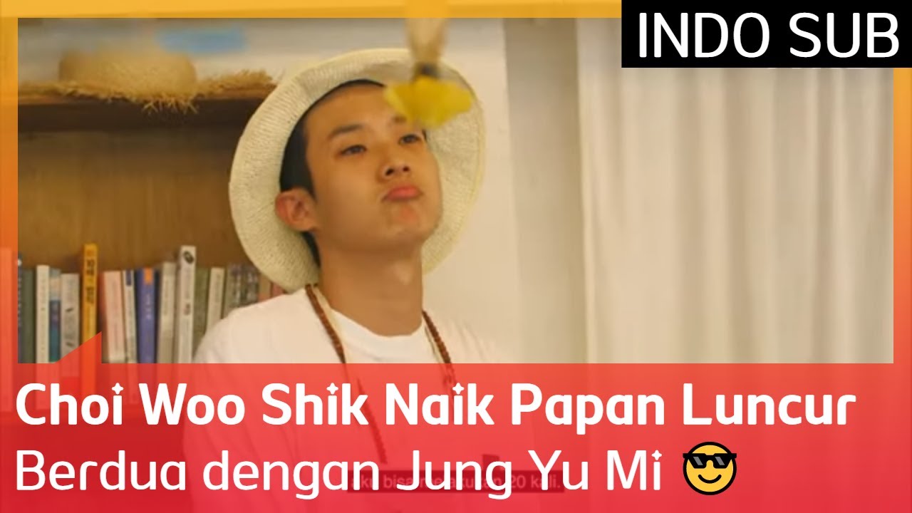 Choi Woo Shik Naik Papan Luncur Berdua dengan Jung Yu Mi 😎 #SummerVacation 🇮🇩INDO SUB🇮🇩