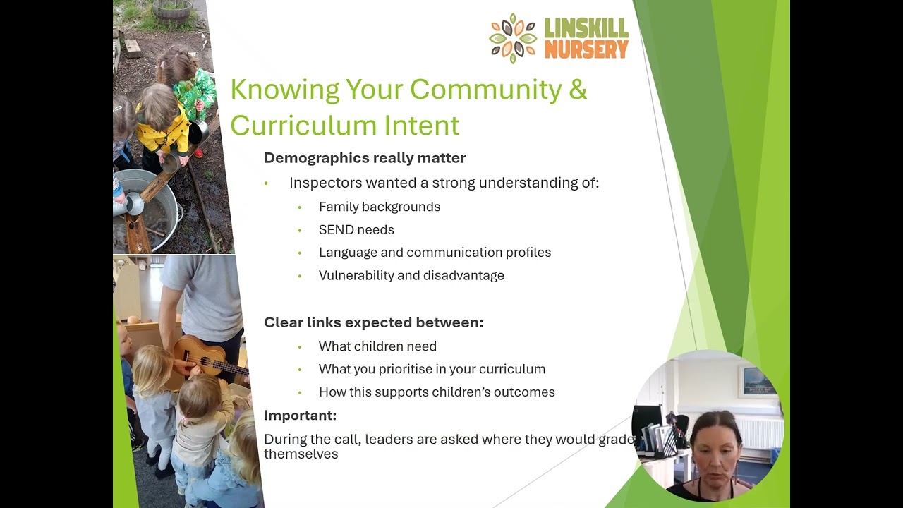 Pilot Ofsted Inclusion - Linskill Nursery