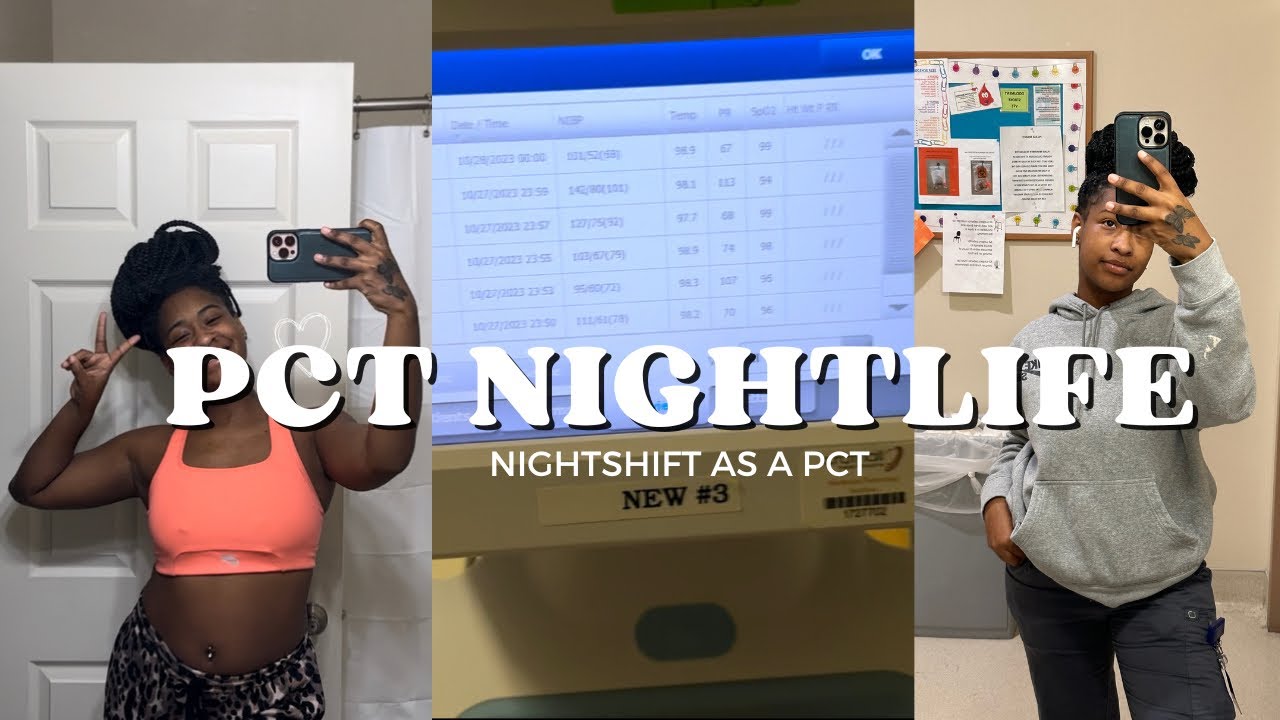 NIGHT SHIFT AS A PCT// drawing blood, vitals, and charting