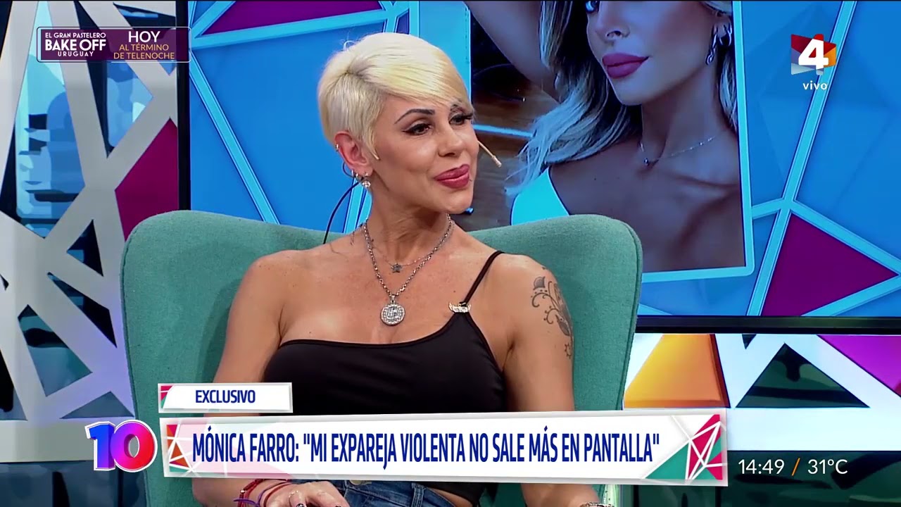 M&oacute;nica Farro y su relaci&oacute;n violenta con un productor de TV: 