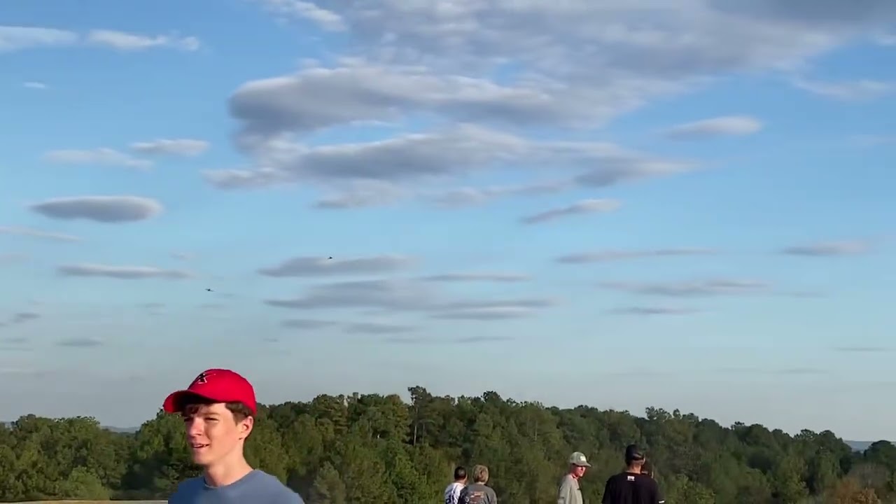 HOBBYKING Super Tucano maiden at b ham jam.