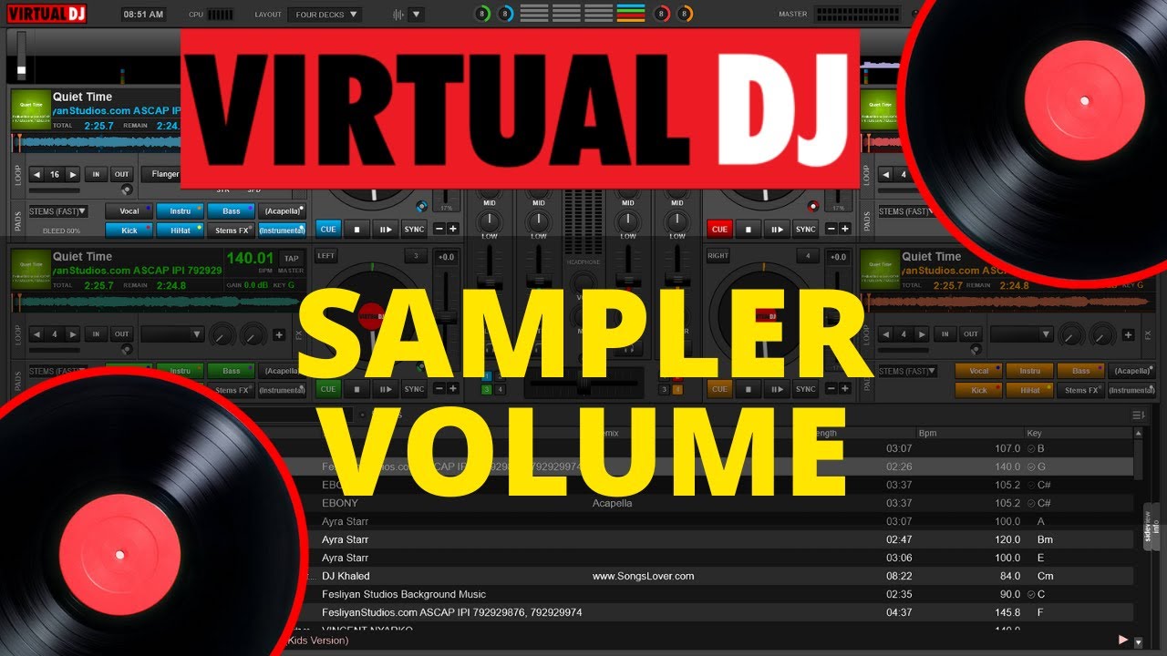 Советы Virtual DJ 2023: как управлять громкостью сэмплера 💿🎚️