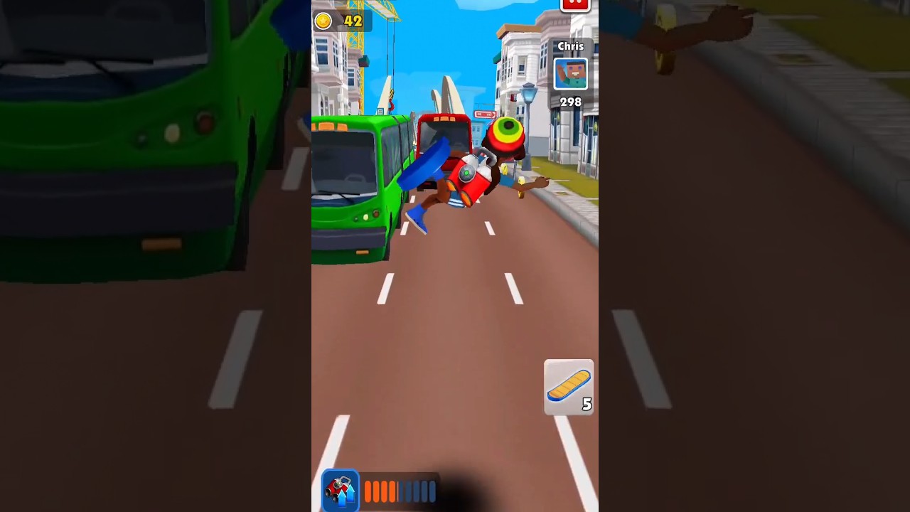 Subway run 2 🏃&zwj;♀️🏃&zwj;♀️⚡ #sholrt #gaming #gameplay