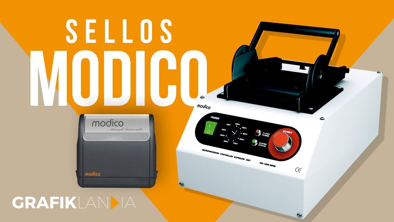 Como hacer sellos personalizados con Modico