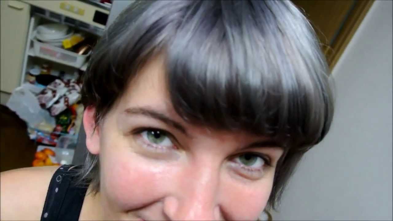 Palty Hair Dye in Marshmallow Ash on Bleached Hair
