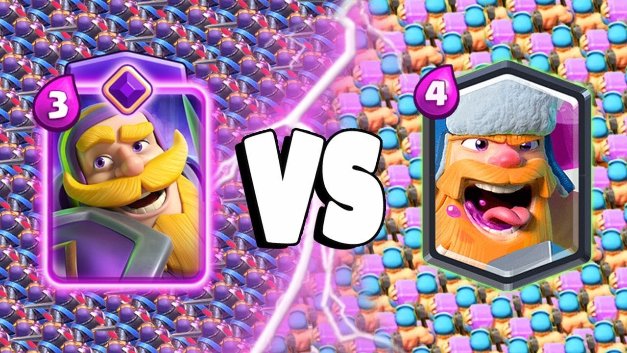 EVOLVED KNIGHT Vs LUMBERJACK - Clash Royale Battle