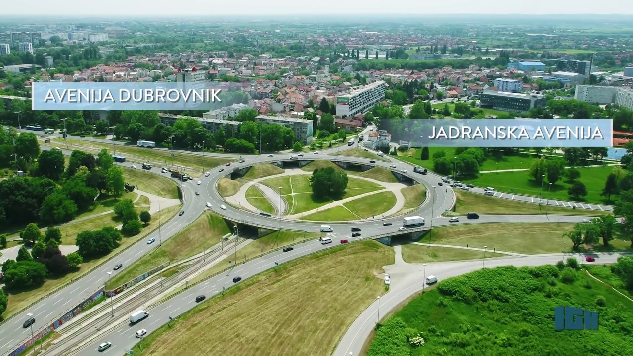 Rekonstrukcija raskrižja Jadranske i Dubrovačke avenije u Zagrebu – rotor Remetinec