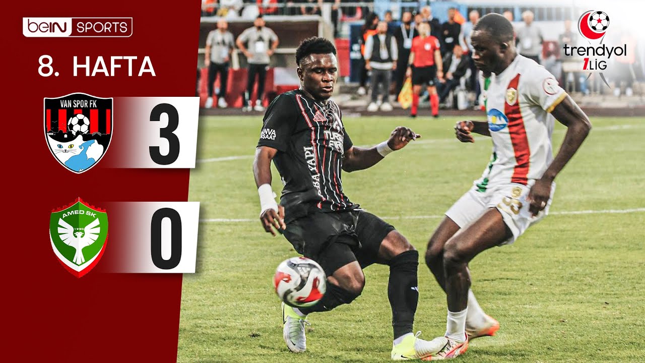 Vanspor (3-0) Amed Sportif Faaliyetler | 8. Hafta Maç ÖZETİ | Trendyol 1. Lig - 2025/26